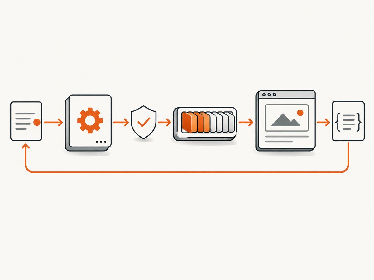 A scraper API keeps validation, browser work, and response serialization behind one controlled contract.