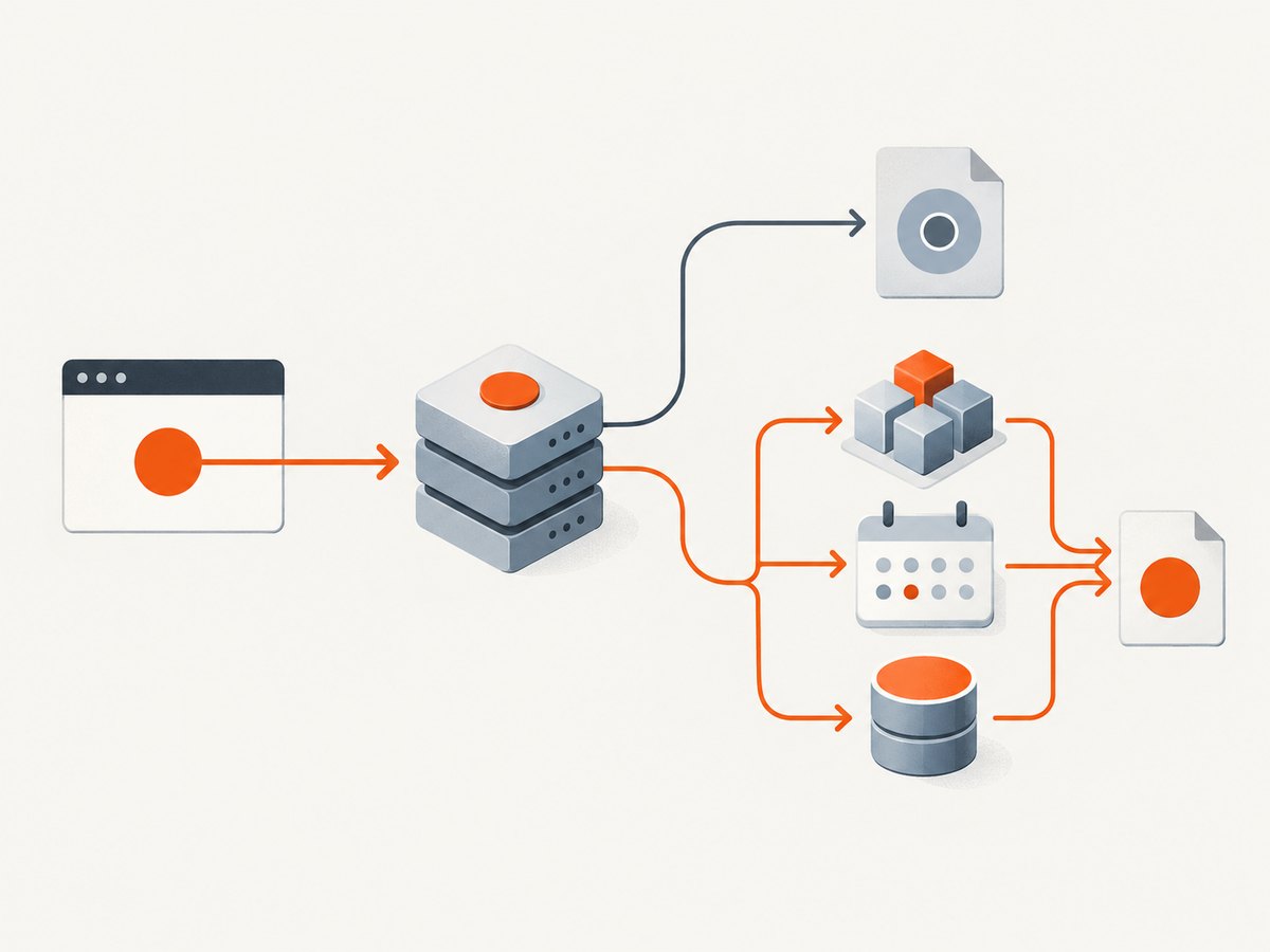 The key choice is a request layer or a complete workflow platform.
