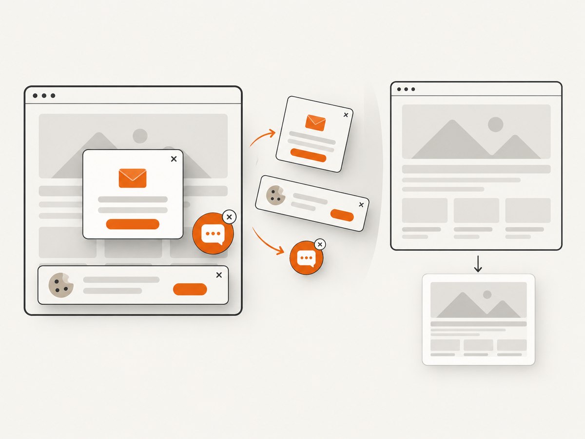 A clean capture pipeline removes consent and overlay elements before producing the image.