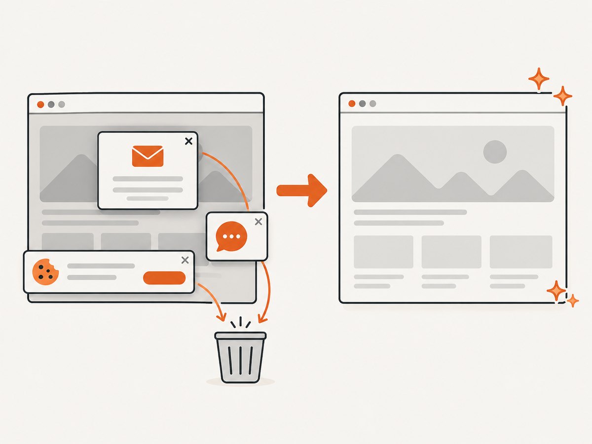 A clean capture removes common overlays before the image is returned.