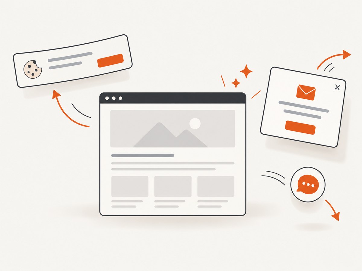 Pre-capture cleanup removes overlays that obscure the page an agent needs to inspect.