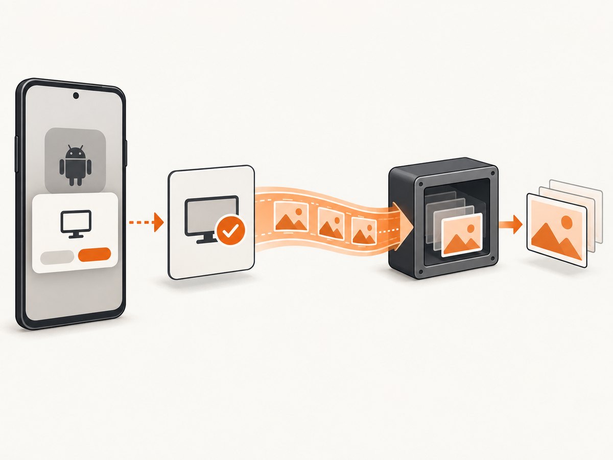 MediaProjection turns a consented display or app window into a stream of frames for processing.