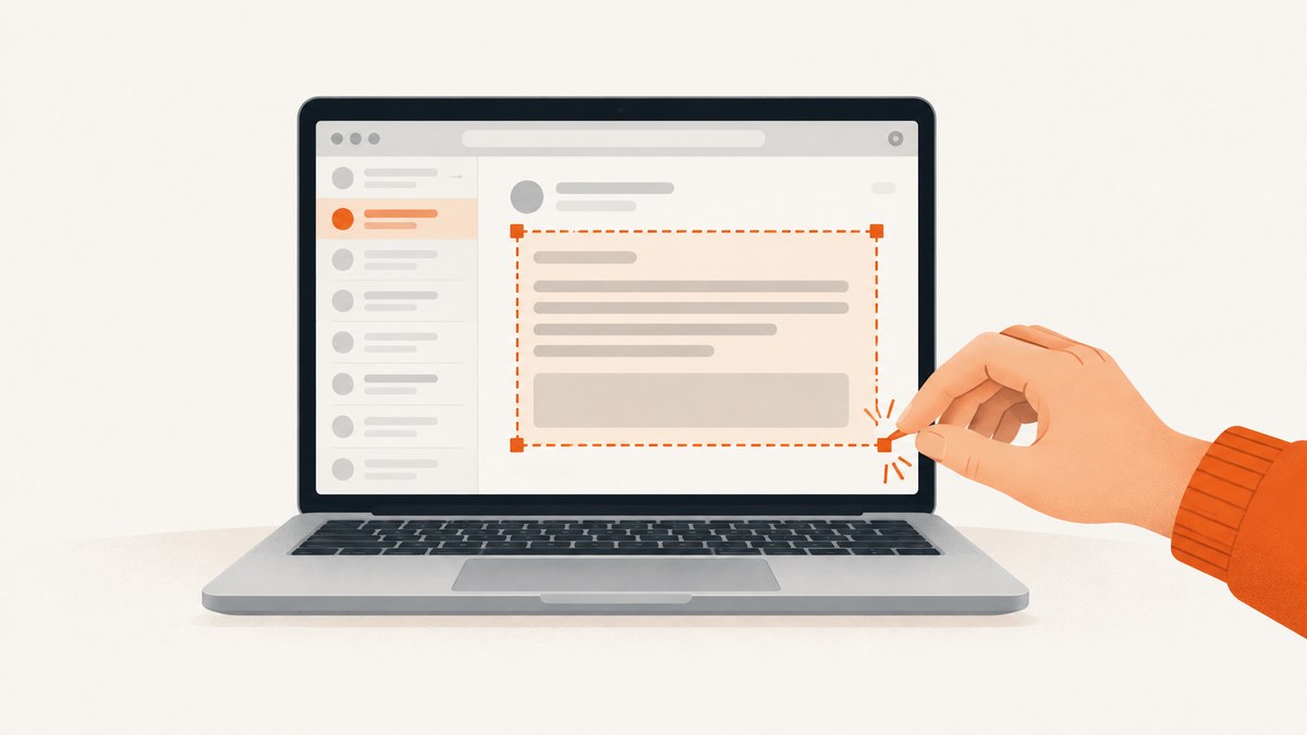 How to Screenshot an Email on a Laptop
