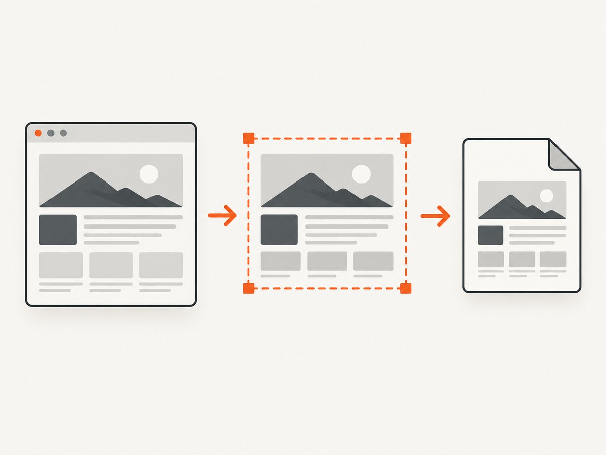Firefox offers region, element, visible-area, and full-page capture modes.