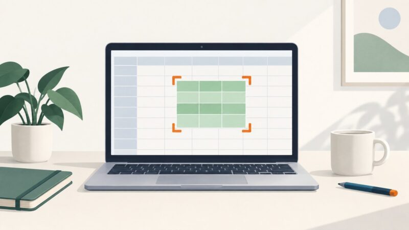 How to Take a Screenshot of a Google Sheet