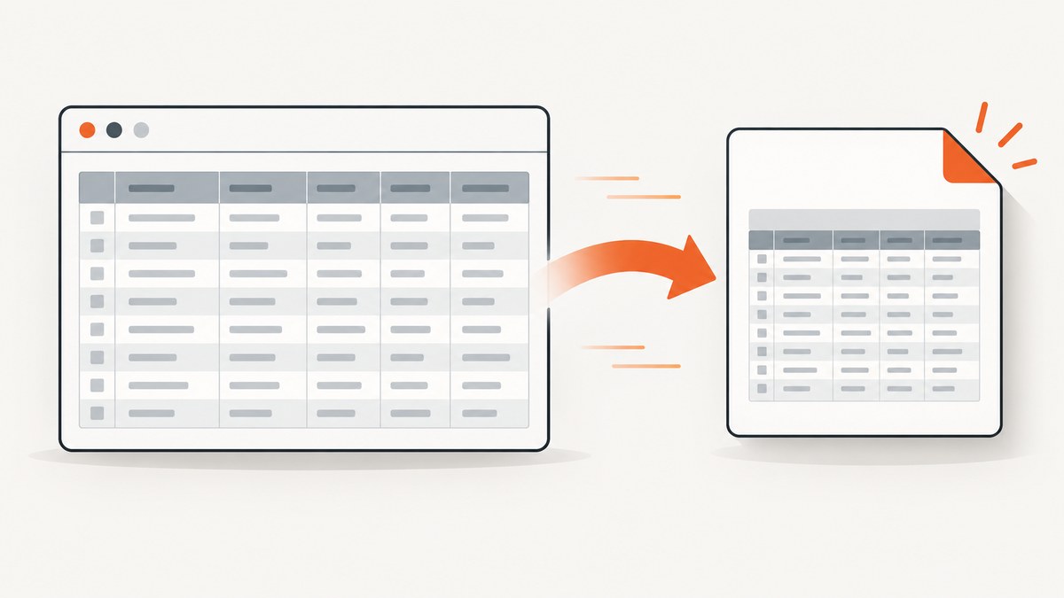 How to Take a Screenshot of an HTML Table