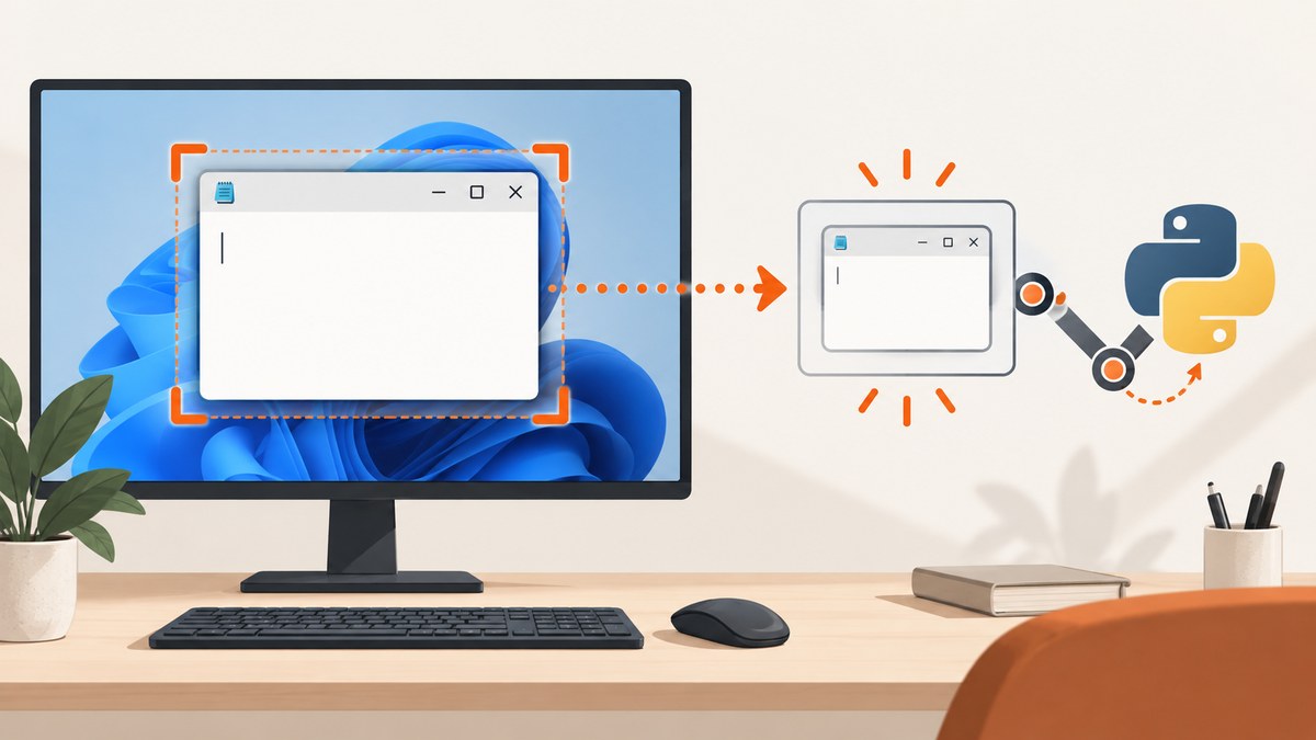 How to Screenshot a Notepad Window with Python
