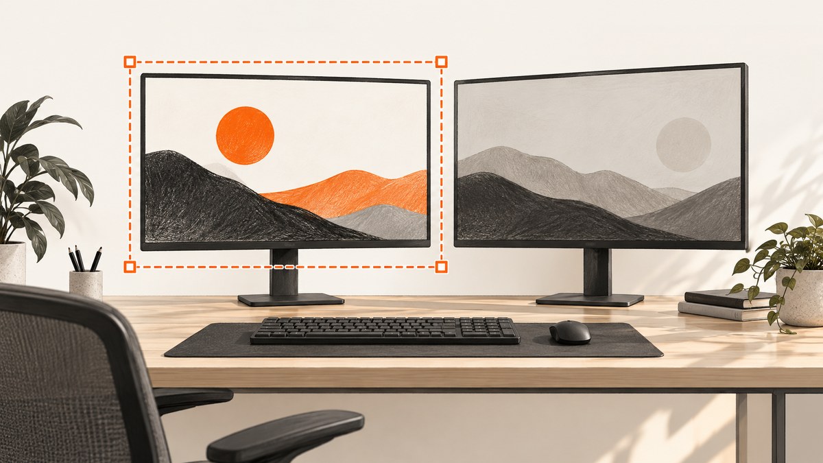How to Screenshot Only One Display