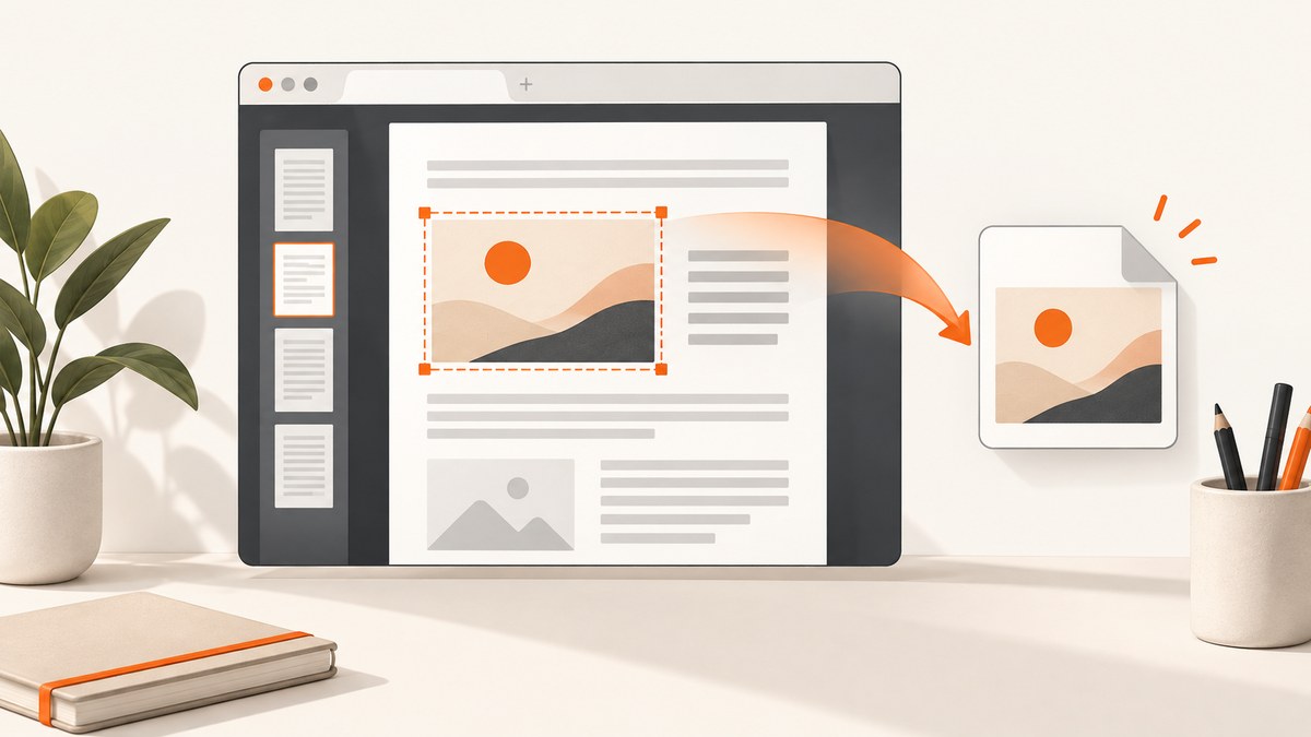 How to Take a Screenshot of a PDF Opened in a New Tab
