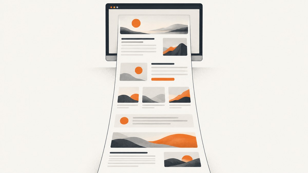 How to Take a Screenshot of a Scrolling Web Page