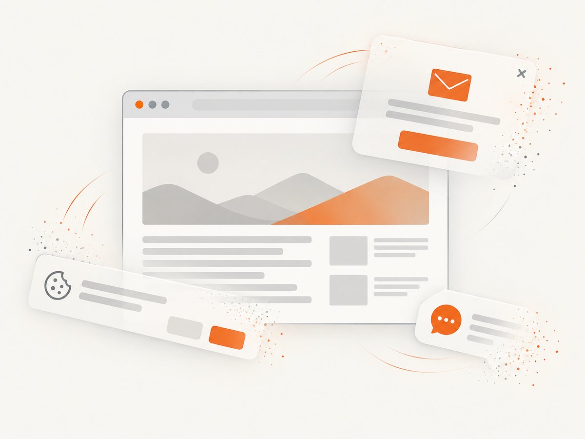 A managed screenshot request can remove common overlays before capturing the page.