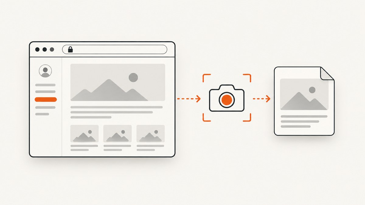 How to Take a Screenshot of a Web Page Behind a Login