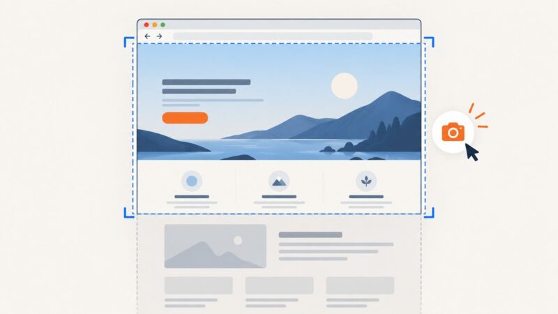 How to Screenshot a Web Page in a Browser Window