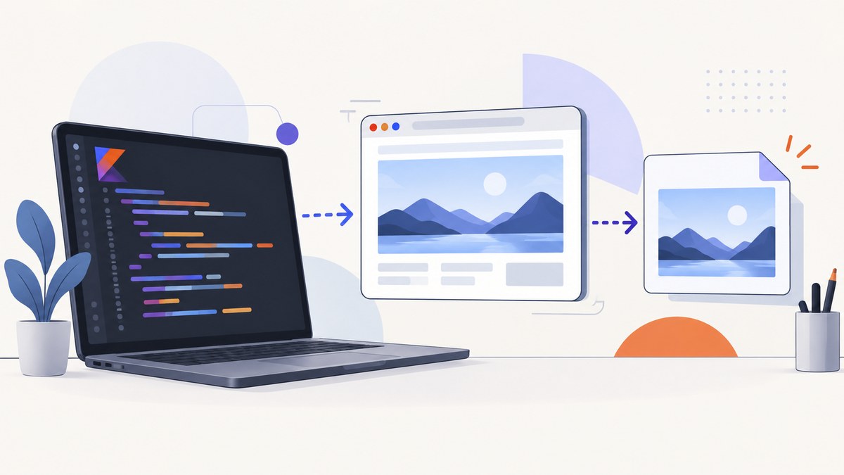 How to Take a Screenshot of a Website in Kotlin