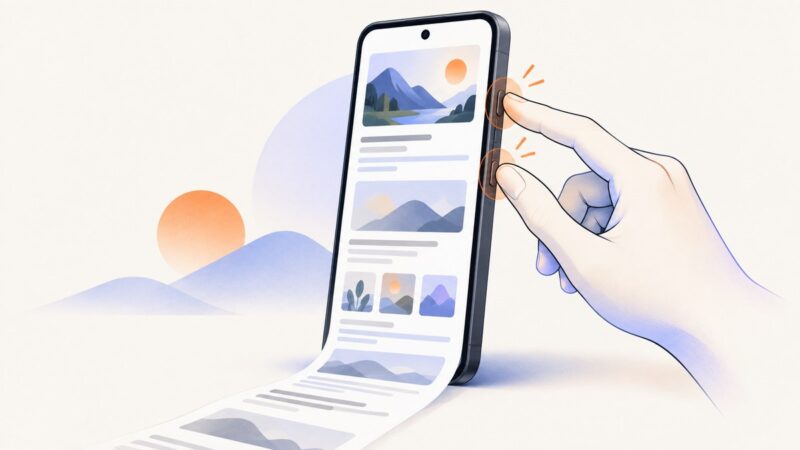 How to Screenshot a Website on Pixel