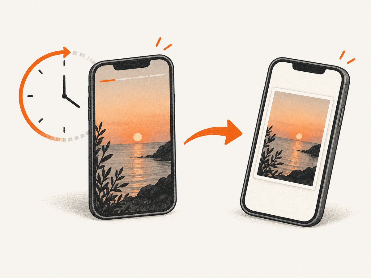 A Status can expire after 24 hours while a screenshot made during viewing remains on the device.