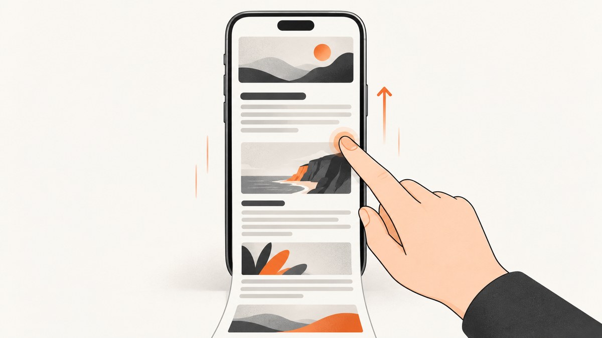 How to Screenshot a Whole Page by Scrolling on iPhone