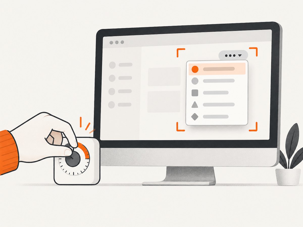 A short Snipping Tool delay gives you time to open a menu before capturing it.