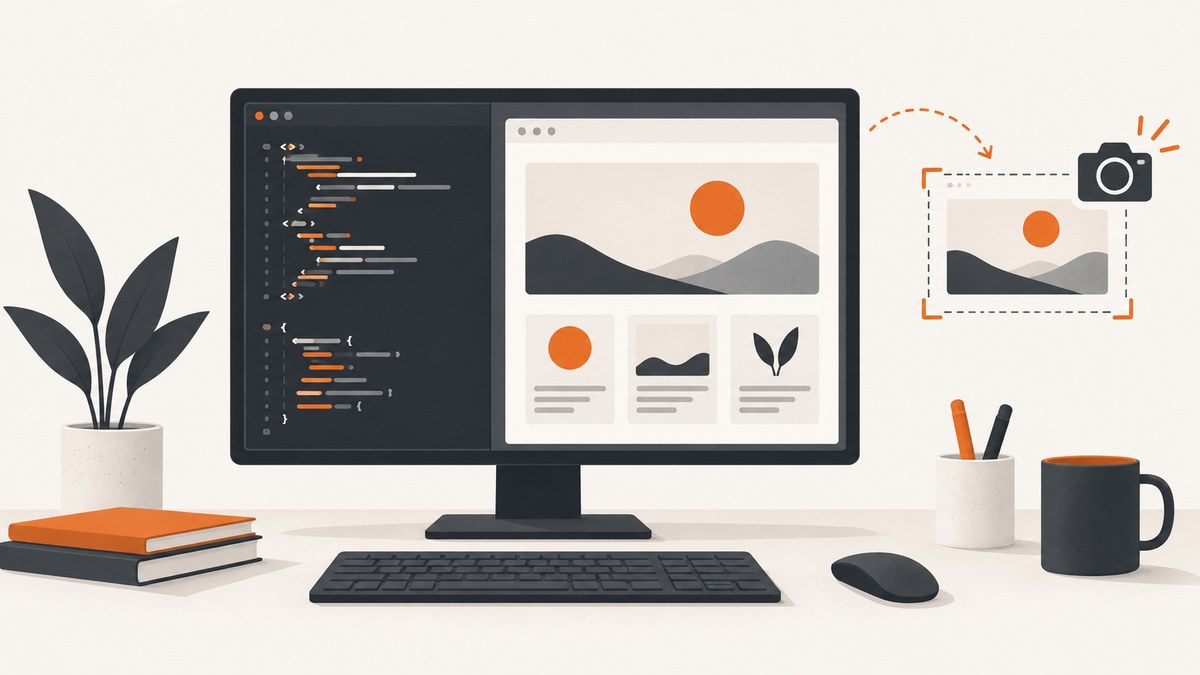 How to Take Screenshots and Render HTML/CSS with VS Code