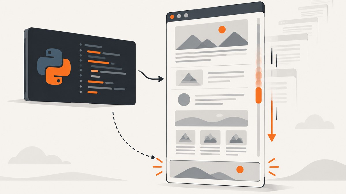 How to Scroll to the Bottom of a Page With Pyppeteer