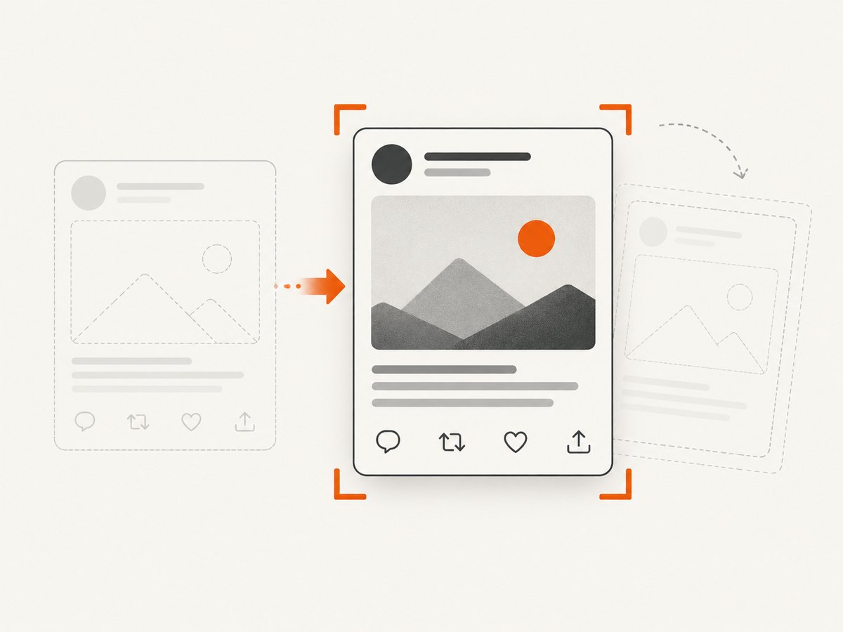 Wait for fonts and relevant media before capturing; DOM presence alone does not guarantee a finished image.