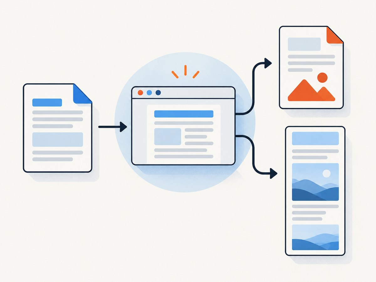 Choose PDF for a complete readable document; image capture requires verification.