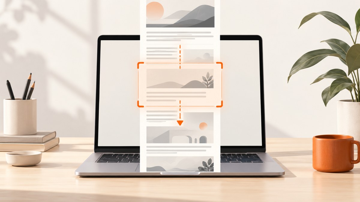 How to Capture a Scrolling Screenshot on MacBook