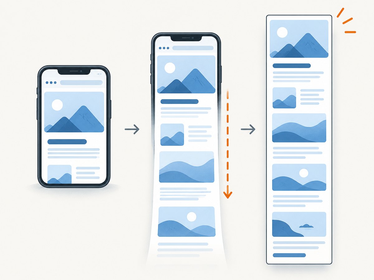 The Full Page option extends a Safari capture beyond the visible viewport.