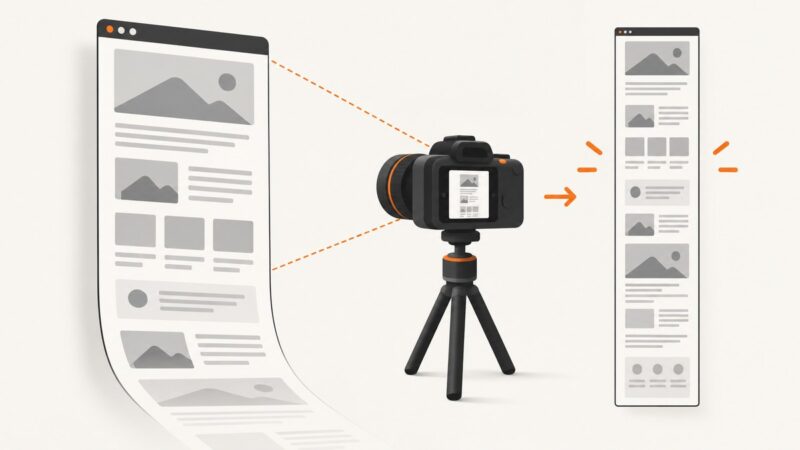 Scrolling Website Screenshots: Capture Below the Fold