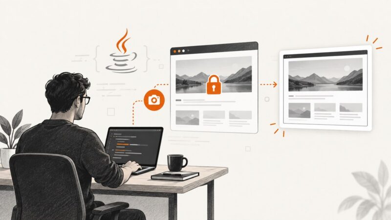 How to Capture Screenshots of Secured Pages with Java HttpClient