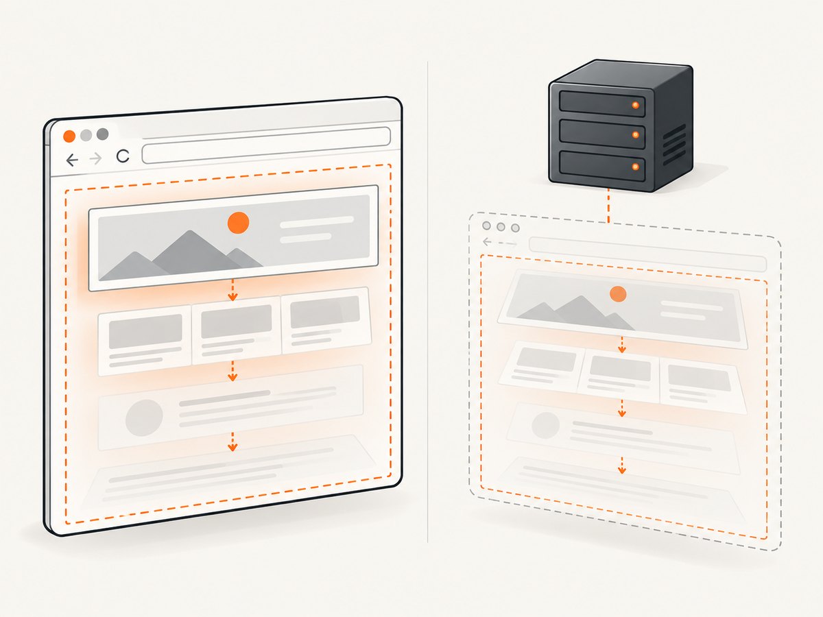 Headless mode hides the browser window while viewport and wait settings control rendering.