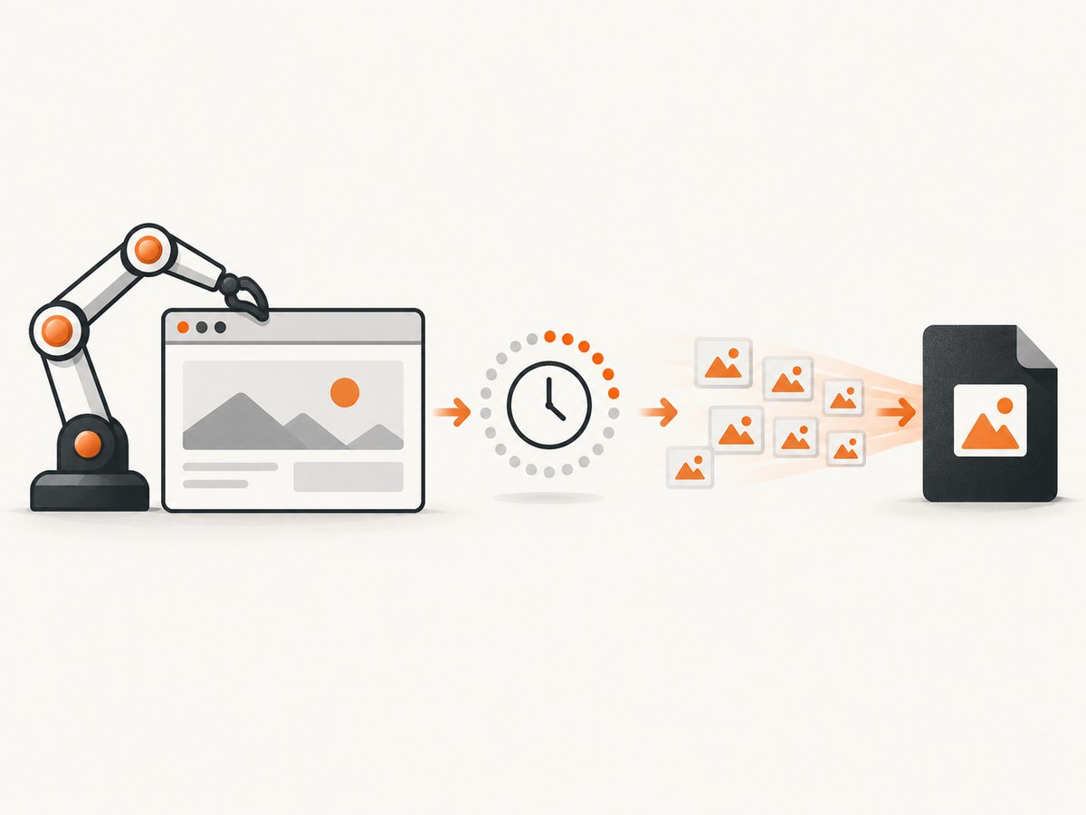 Selenium captures the ready current window and returns PNG bytes for your Python code.