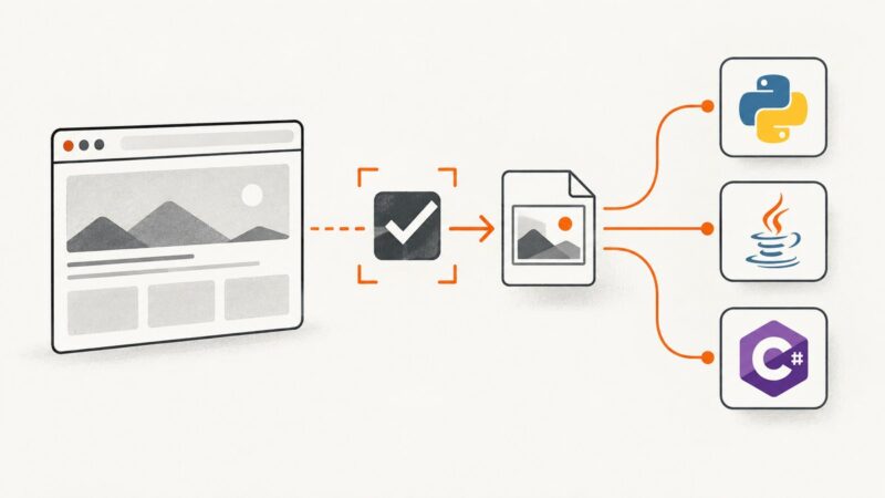 Selenium Screenshot Guide: Python, Java, and C# (2026)