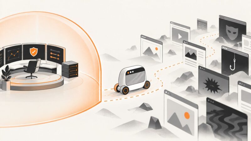 How to Separate Agent Trust from Threats in Browser Automation