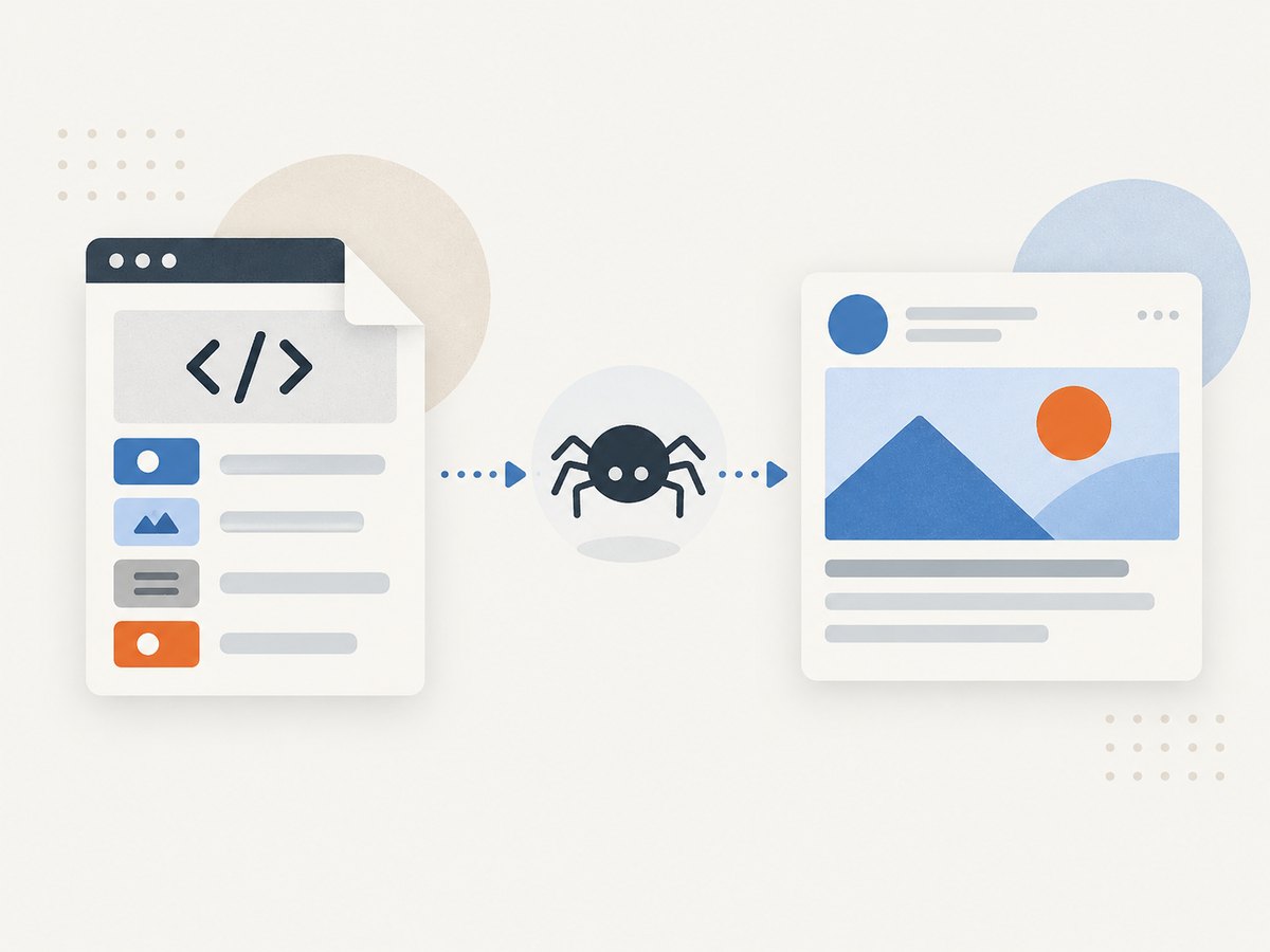 Open Graph metadata connects a shared page to its preview image.