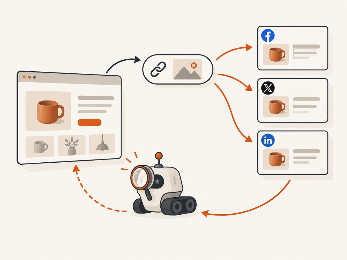 A correct Shopify tag can still need a platform debugger to refresh a cached preview.