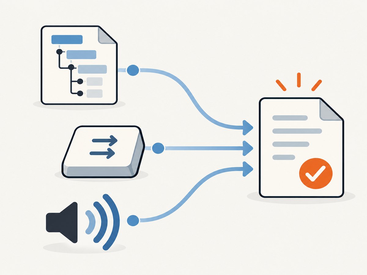 Validate both the tag tree and keyboard focus path on the saved PDF.