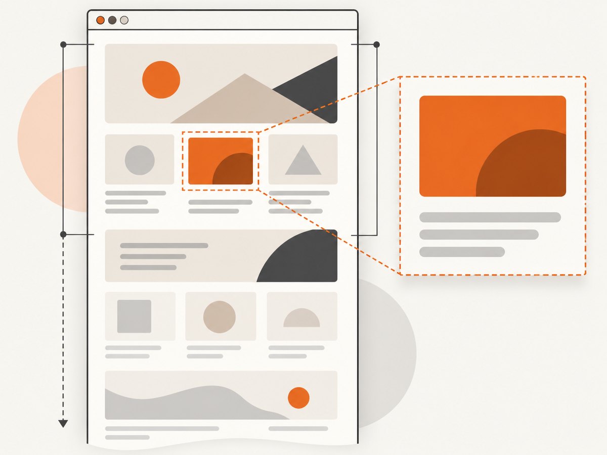 Viewport, full-page, clip, and element captures solve different screenshot sizing needs.