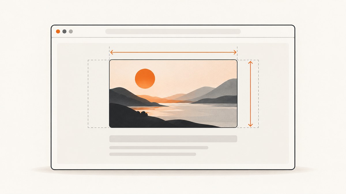 How to Set PNG Image Size in HTML