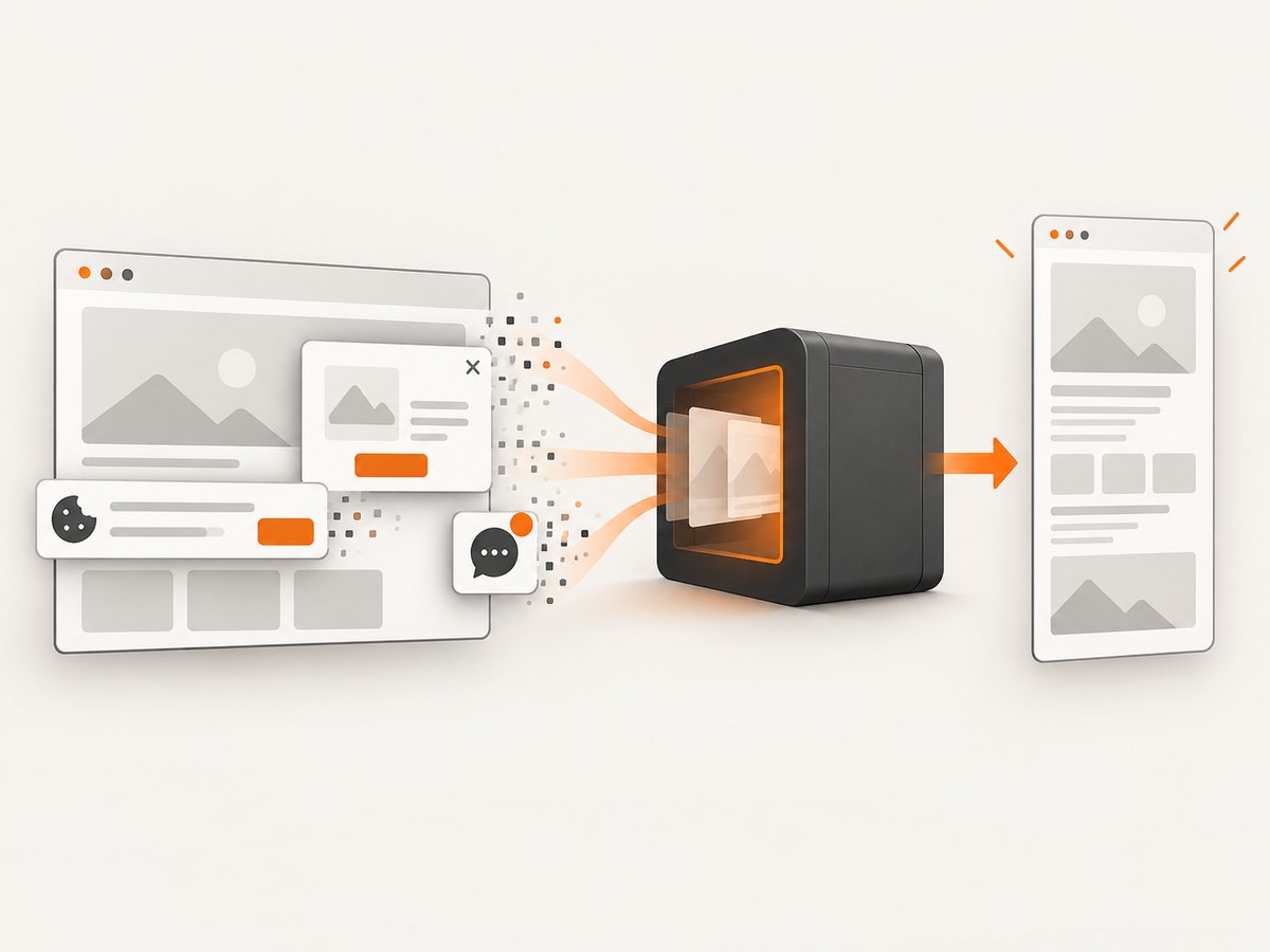 A clean preview capture removes distracting overlays before you inspect the thumbnail artwork.