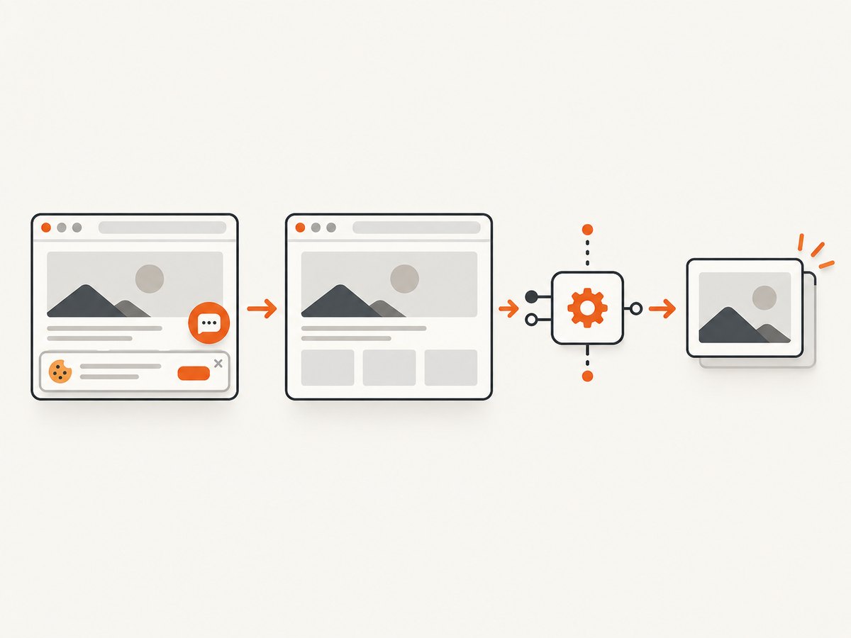 A clean capture removes distracting overlays before the screenshot is saved.