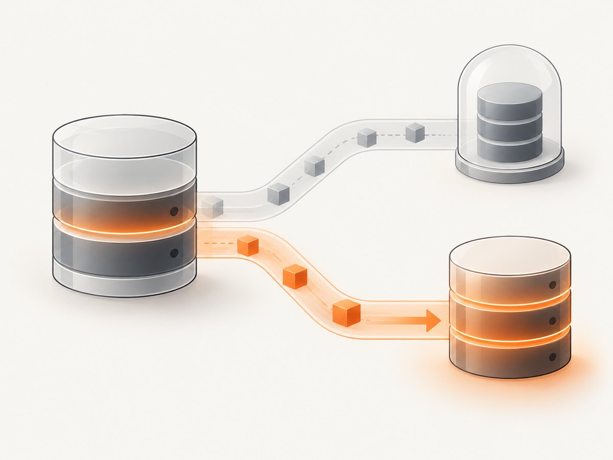 A snapshot preserves the earlier blocks while later writes continue on the live system.