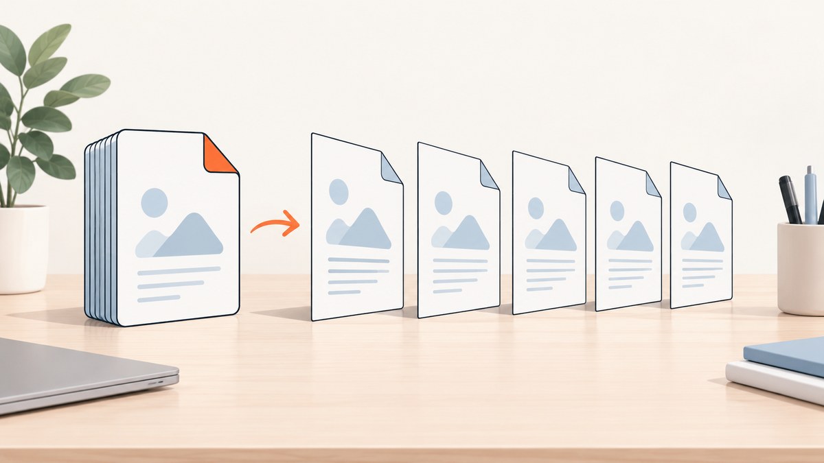 How to Split a Multi-Page PDF Into Single-Page PDFs