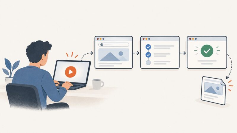 How to Start a Browser Automation Task