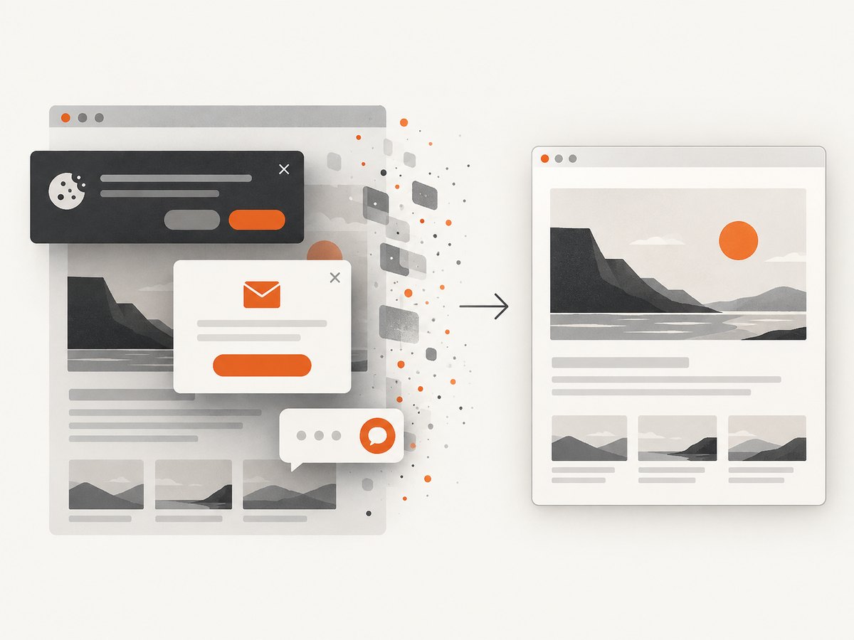 Visual capture produces a page image after overlays are handled, which suits visual review rather than structured data extraction.