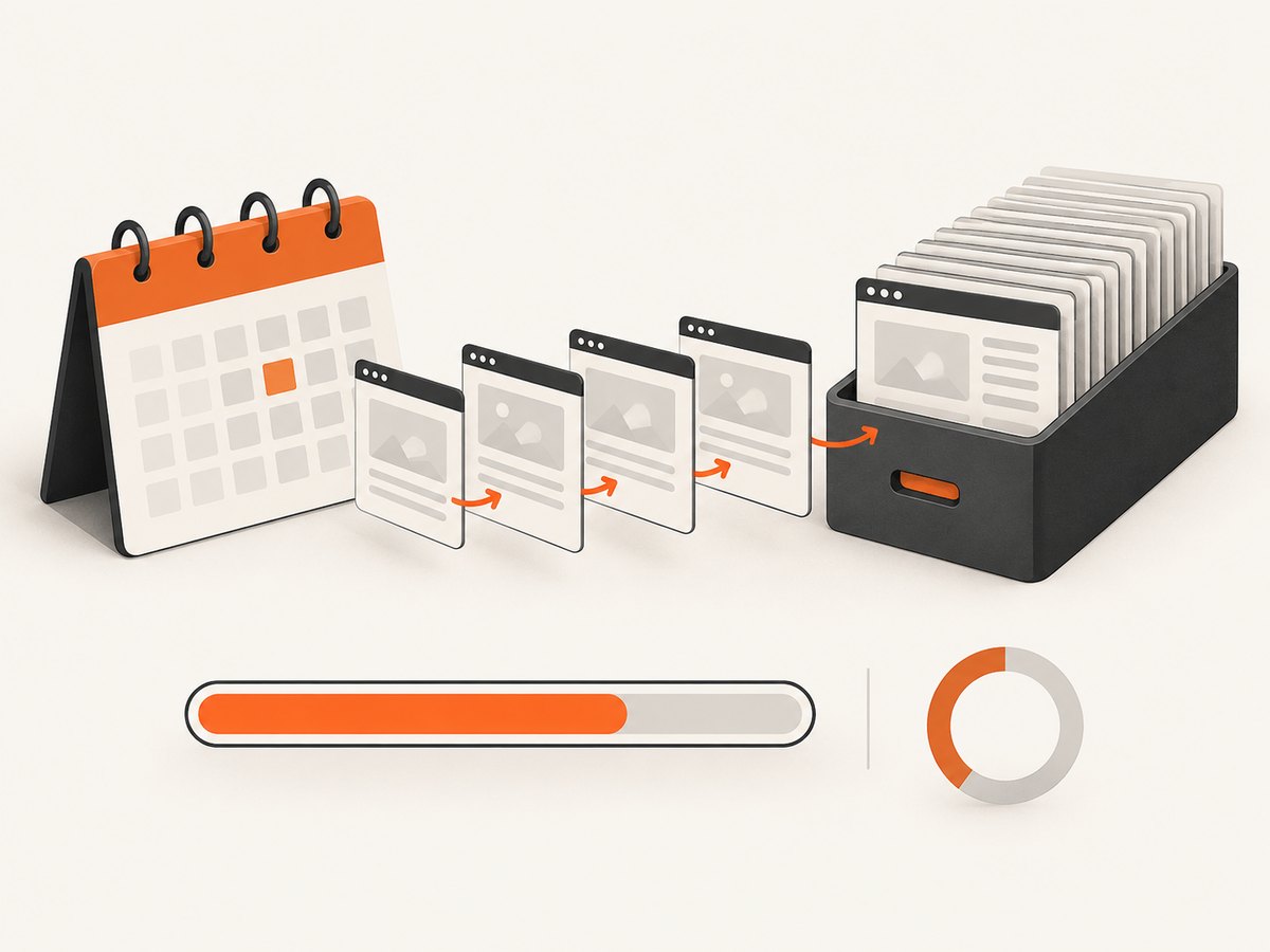 Page count and capture frequency determine monthly screenshot volume.