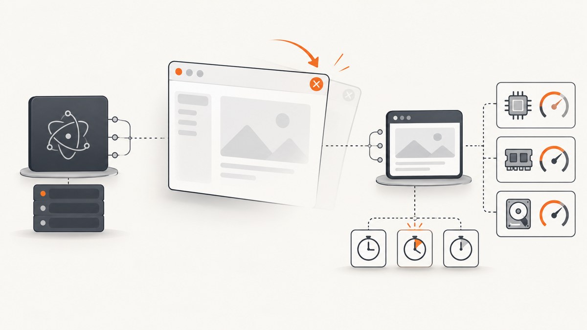 How to Stop Electron Processes After Closing and Prevent Excessive Resource Usage