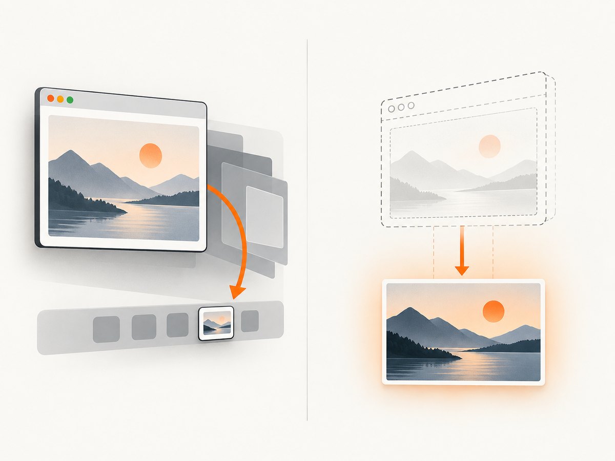 Headless mode removes visible UI; minimization remains dependent on the window manager.