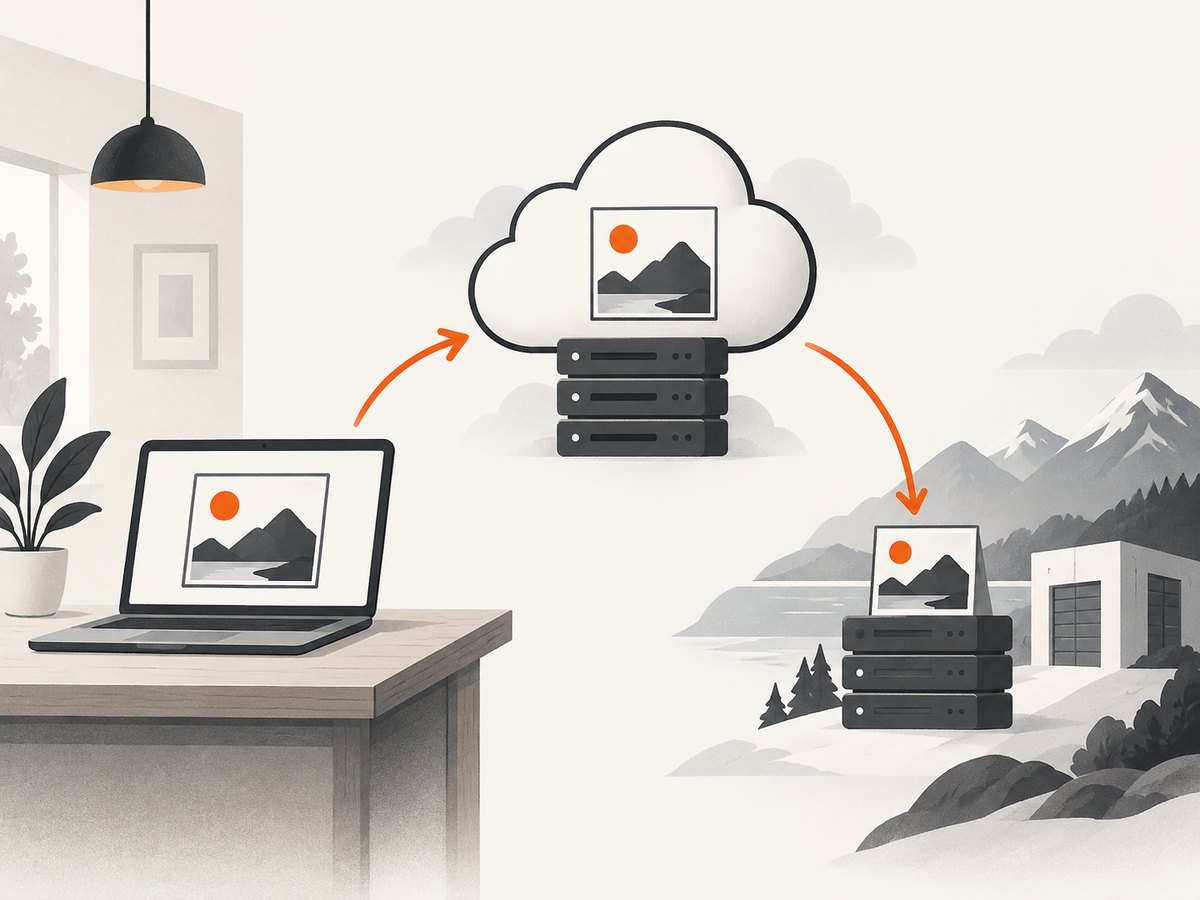 A cloud sync copy is useful, but a second offsite copy completes the recovery plan.