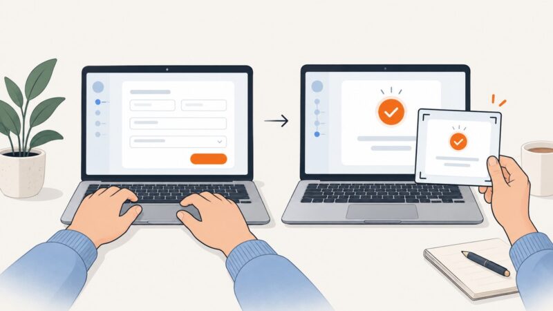 How to Submit a Form and Screenshot the Result
